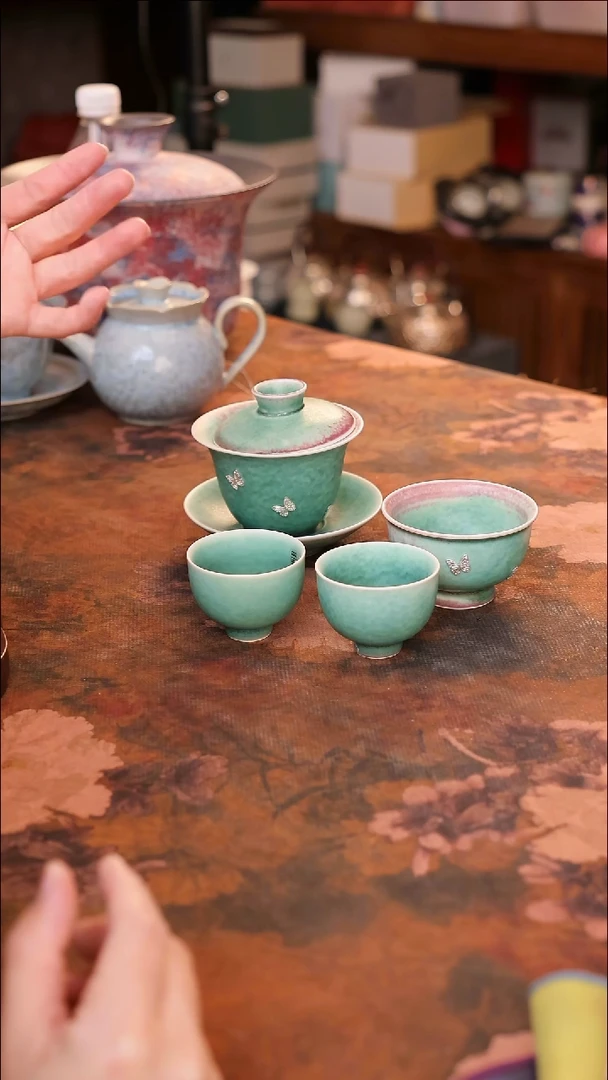 【闪购商品】陶瓷茶具（无礼盒无茶盘）@@A11997