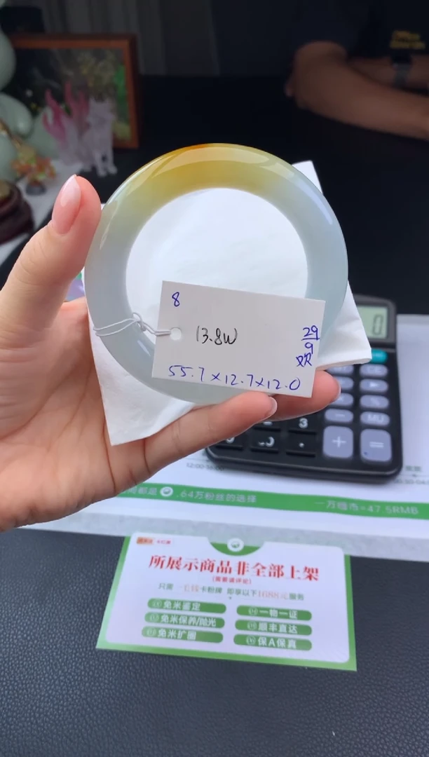 未镶嵌手镯翡翠手镯