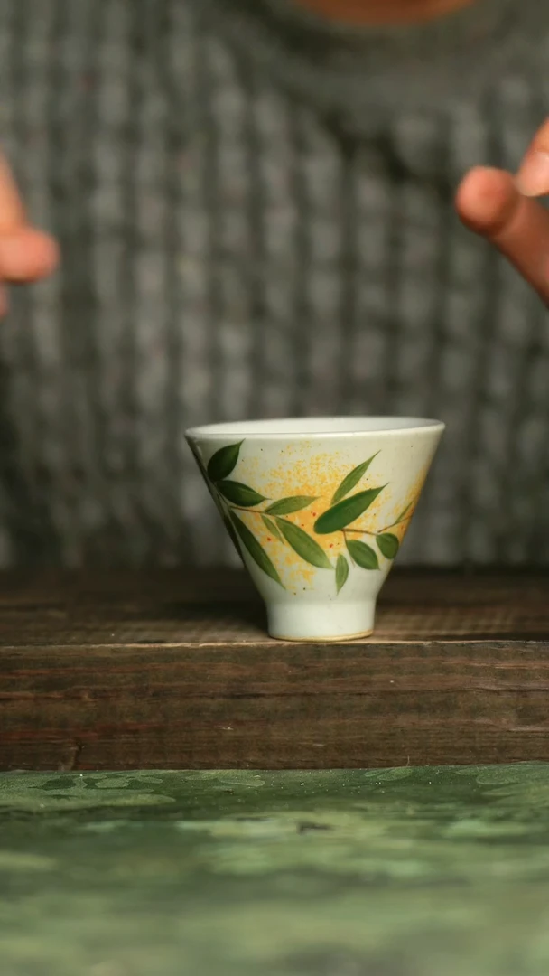 瓷器青诗集手工手绘瓷器