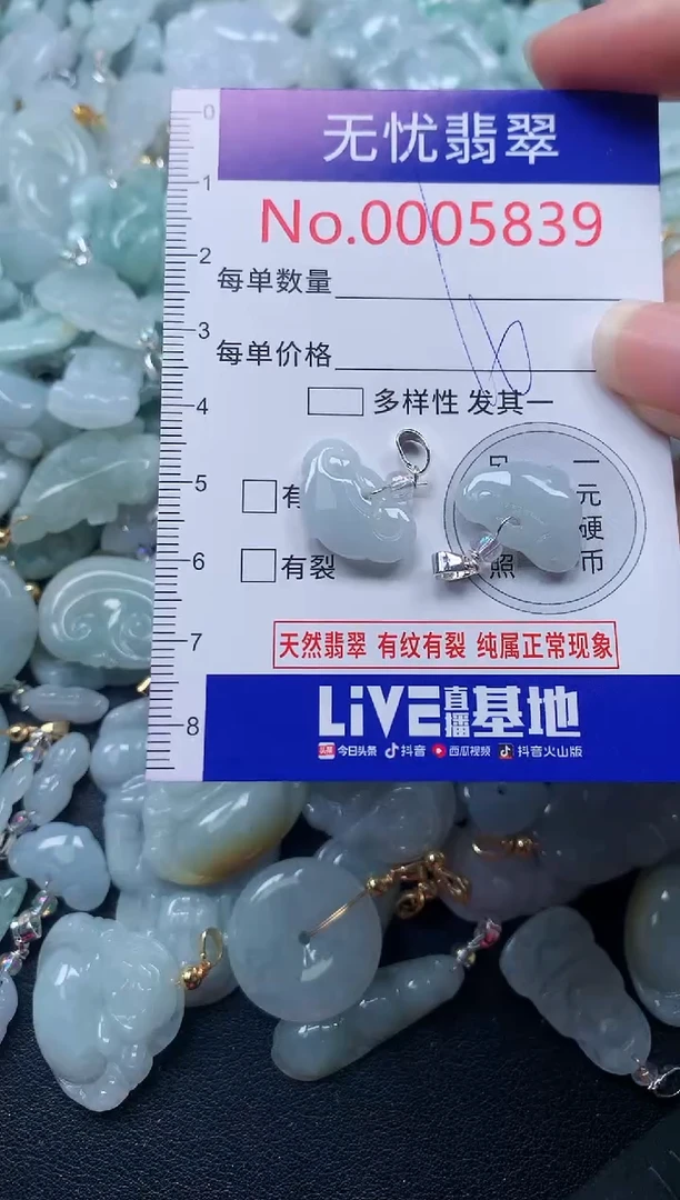 颈饰未镶嵌翡翠5839