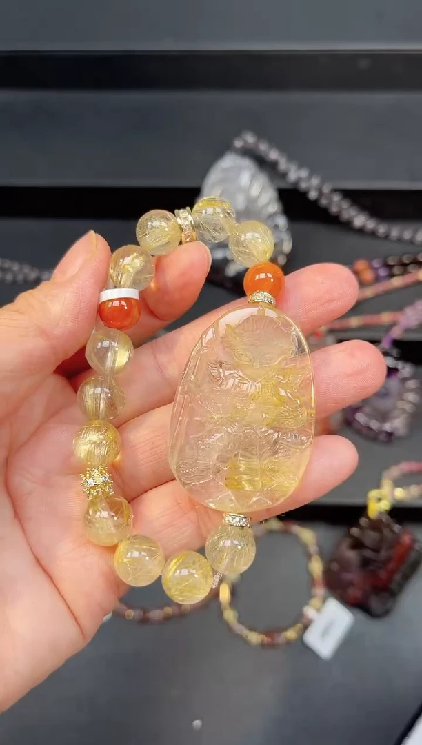 未镶嵌颈饰水晶【百晶灵儿】定制款