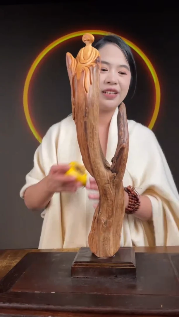 柏木（崖柏）手工摆件,先抢先得! 编号:224