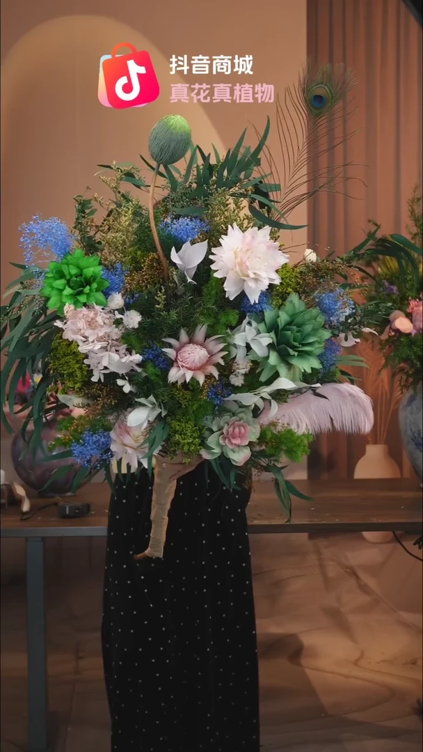 藤：单花束不带花瓶