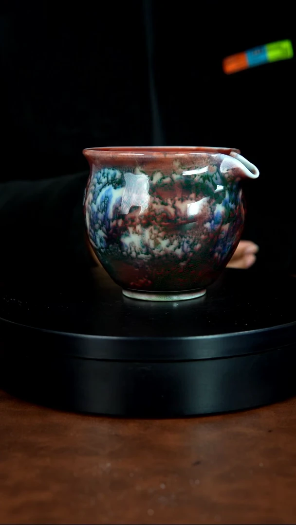 198号/禹州神垕特产】原矿原产地钧瓷茶具