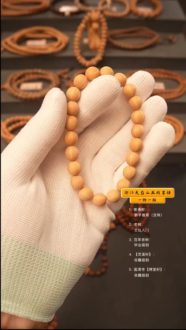 吊坠五线菩提q手串