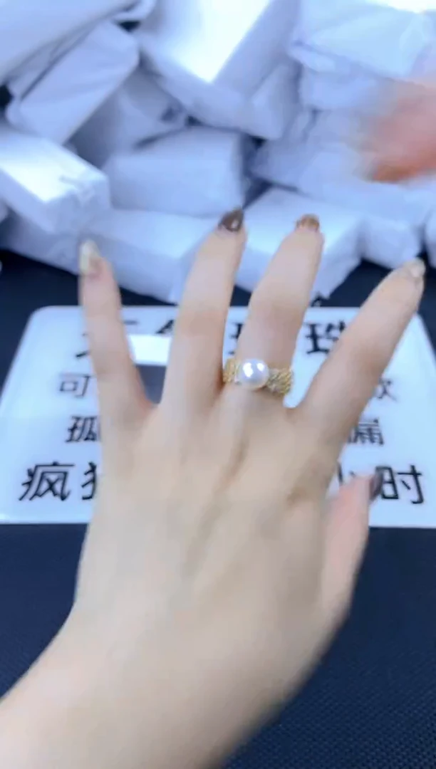未镶嵌耳饰淡水珍珠jz1022