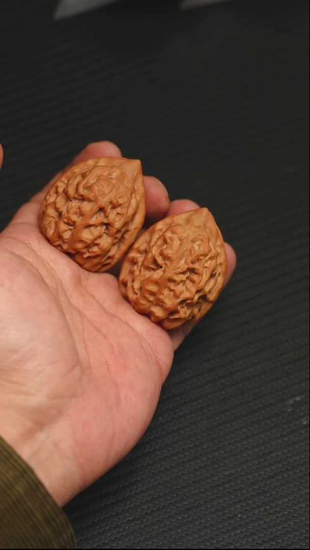 吊坠文玩核桃精品小众火苗36