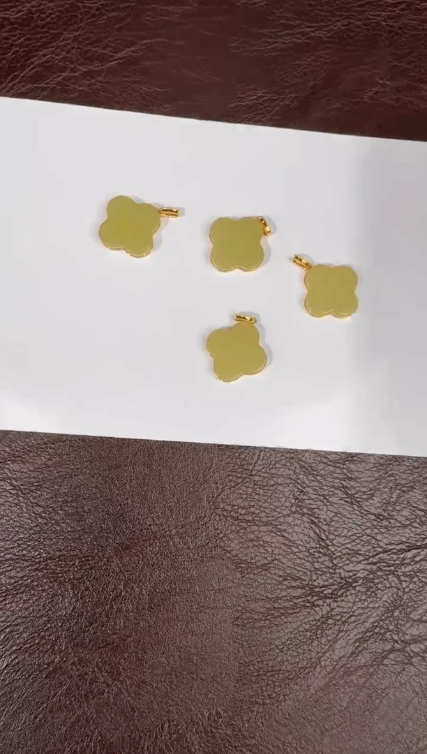 颈饰18K金镶嵌和田玉91冰冰11.11多样性拍一发一