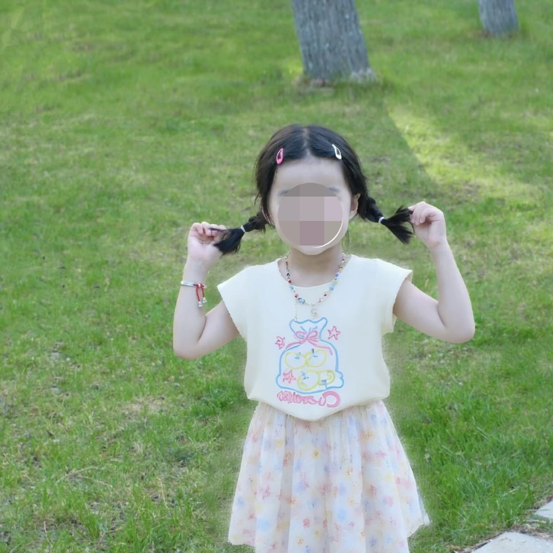 JMBEAR/杰米熊夏季新款女童套装3-12小宝宝衣服可爱女宝童装JMX08