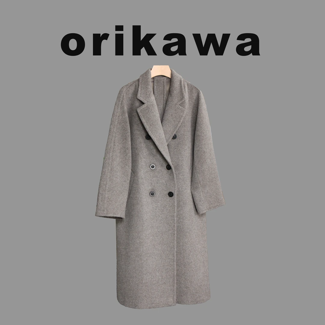 2206秋冬款骆马绒大衣