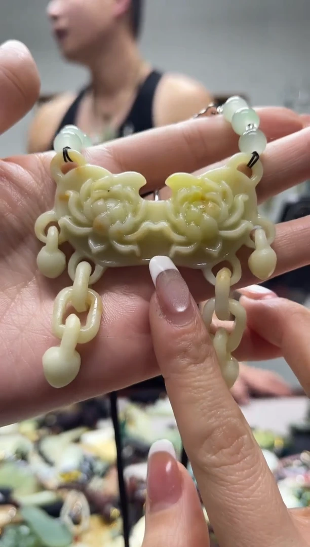 未镶嵌岫玉吊坠多样性发货*拍一发一