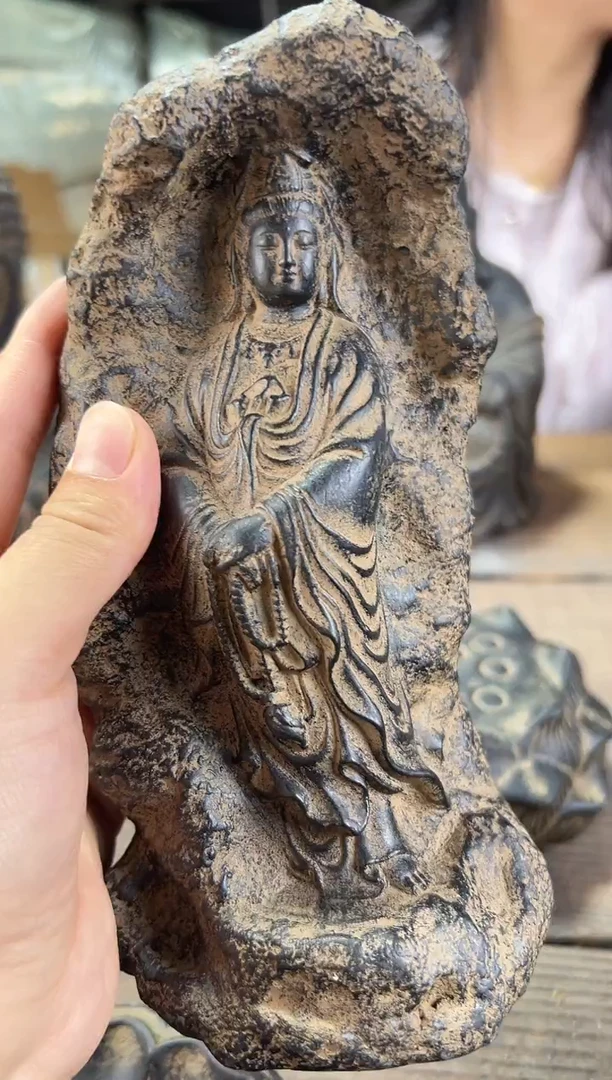 陶土【火山泥】普慈观音