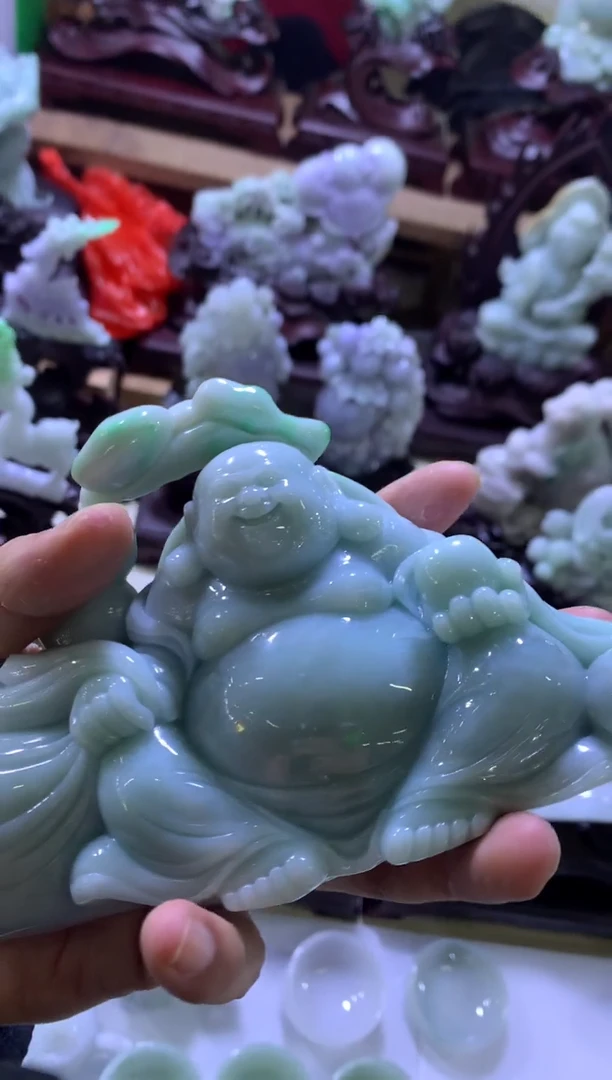 【闪购商品】翡翠摆件未镶嵌翡翠摆件