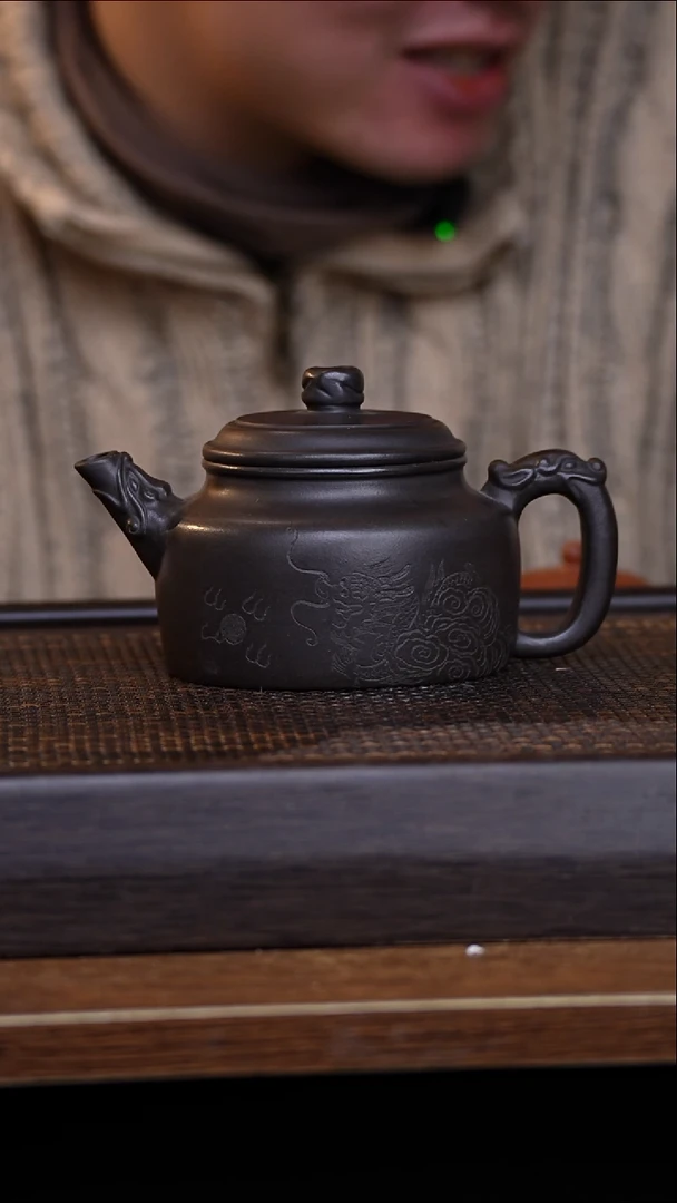 茶壶紫砂宜兴手工原矿紫砂壶001