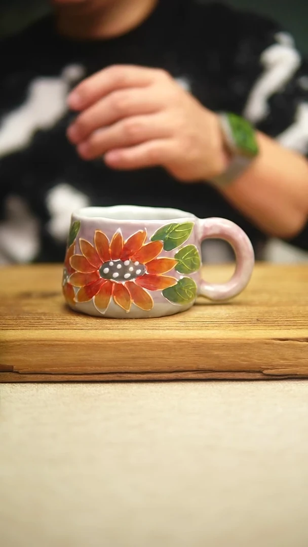 @@陶园瓷舍@@纯手工手绘@高温釉下彩