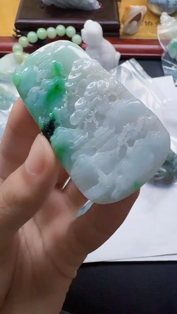 吊坠(不含链)未镶嵌翡翠1