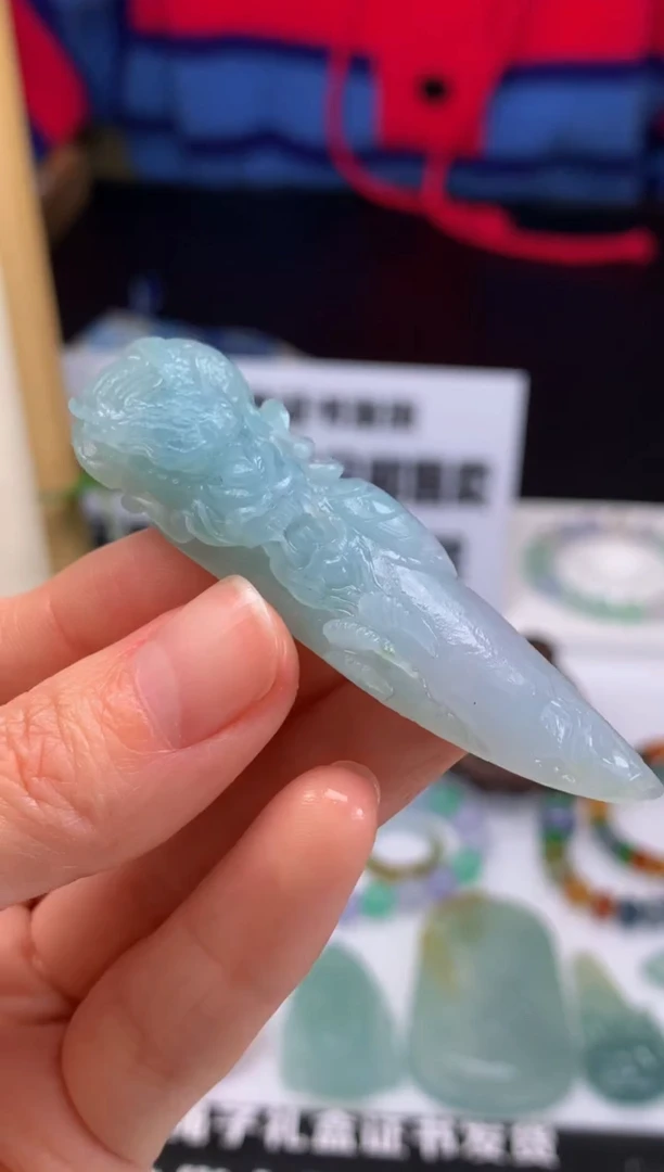 【闪购商品】定制翡翠未镶嵌吊坠-86405