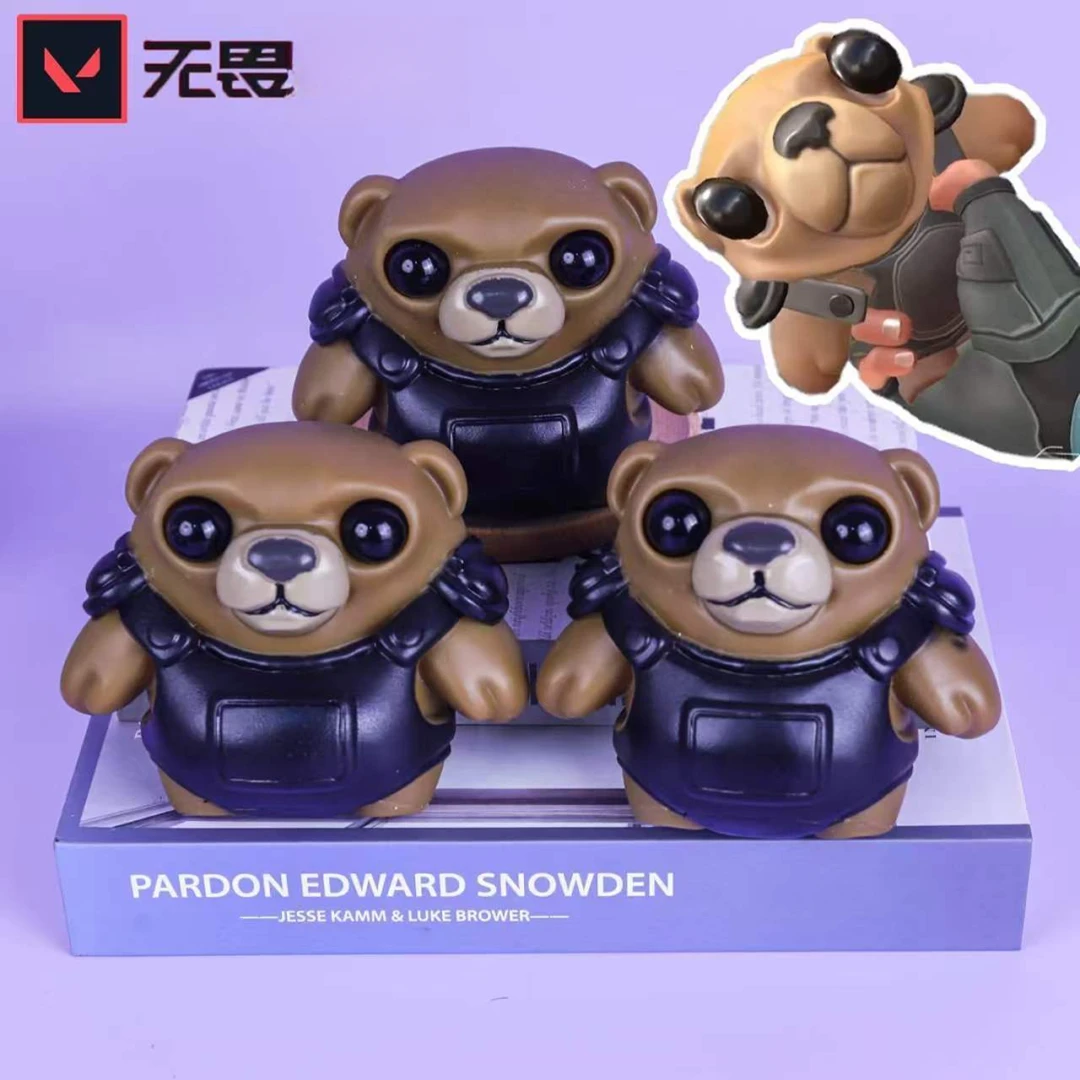 【现货】新款无畏契约高品质战术熊游戏棋盘解压精致发声爆款捏捏乐