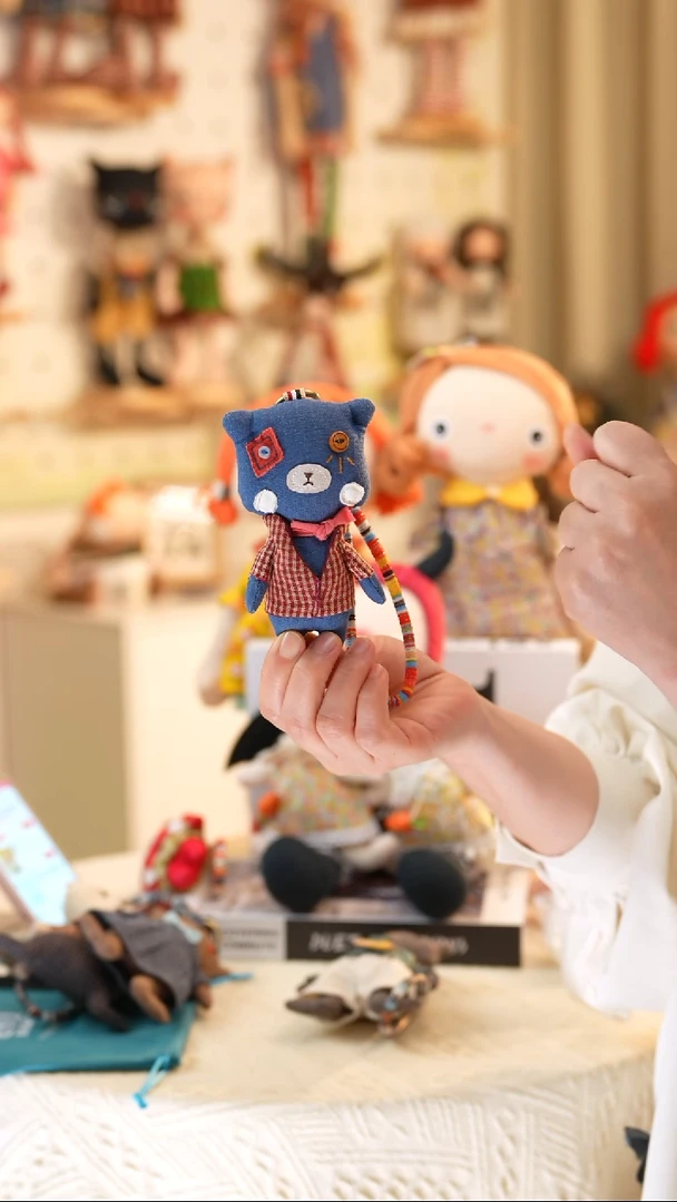 棉福利款—蓝色补丁熊