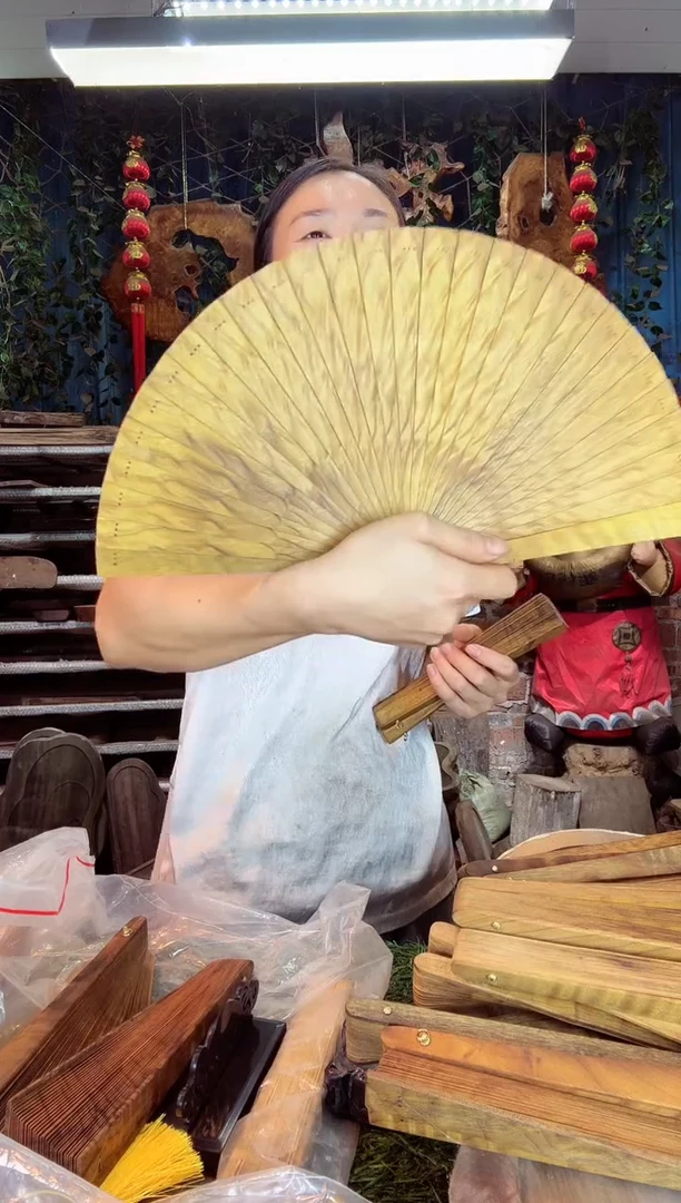 金丝楠小叶祯楠123扇子