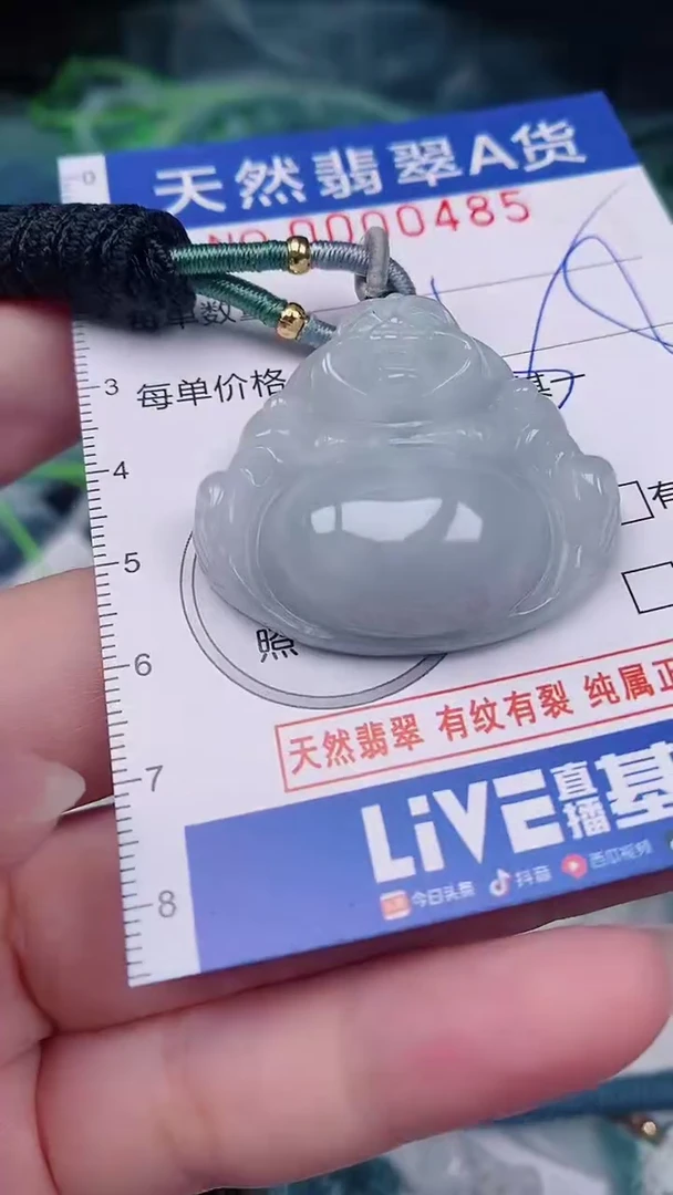 翡翠未镶嵌颈饰00000485