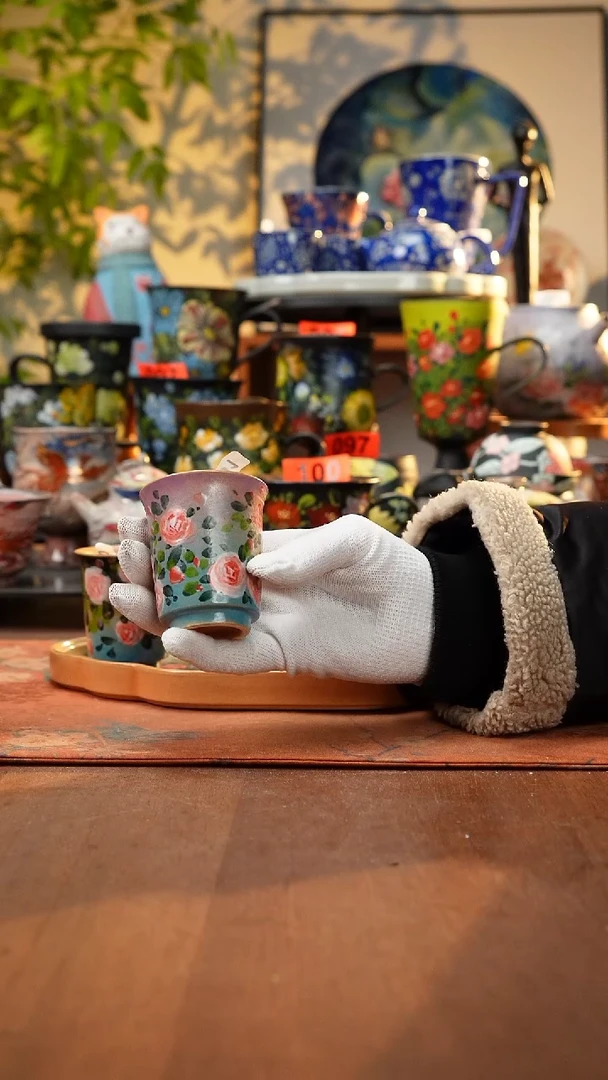 瓷片?****️景德镇手工手绘1061