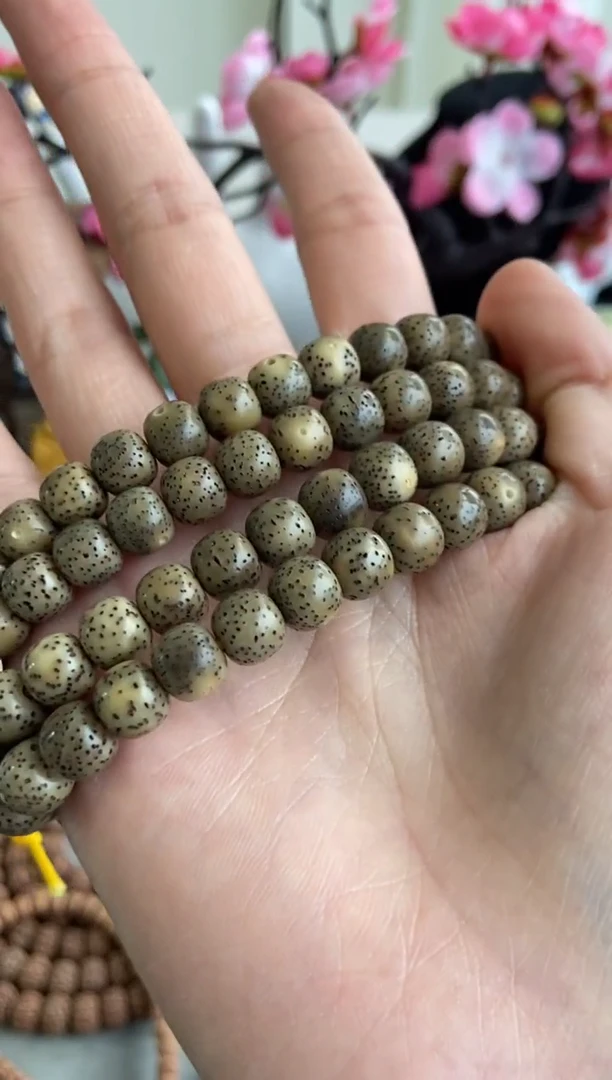 手串金刚菩提星月绿幽灵长串