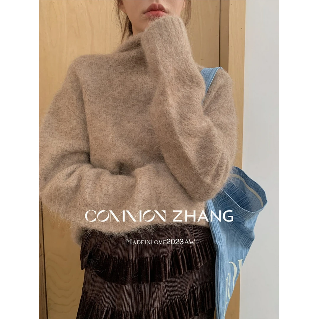 十三行CZ-冬季福秒高领拉毛毛衣#93249