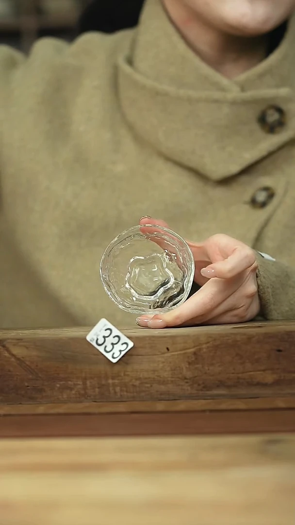 福利/设计师手作款！！玻璃主人杯