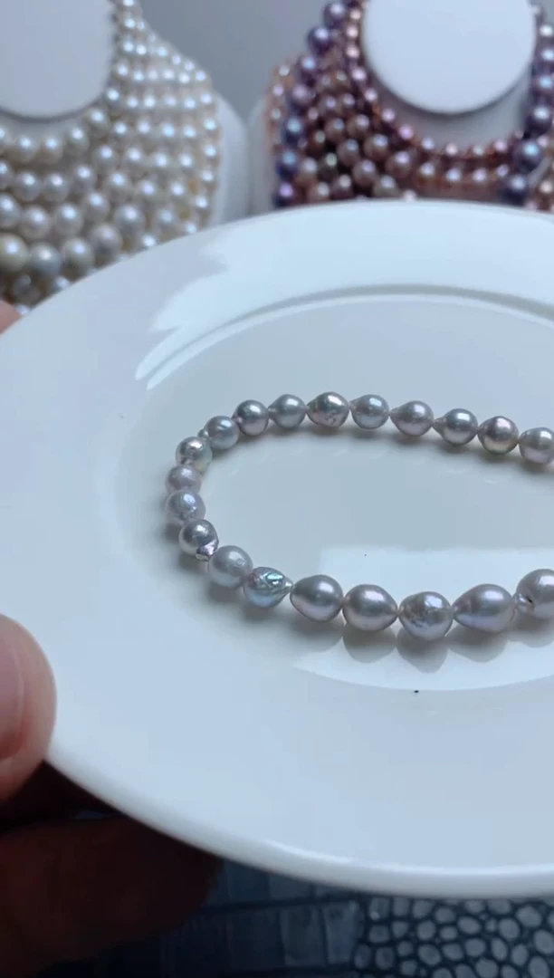 淡水珍珠未镶嵌颈饰0053手链