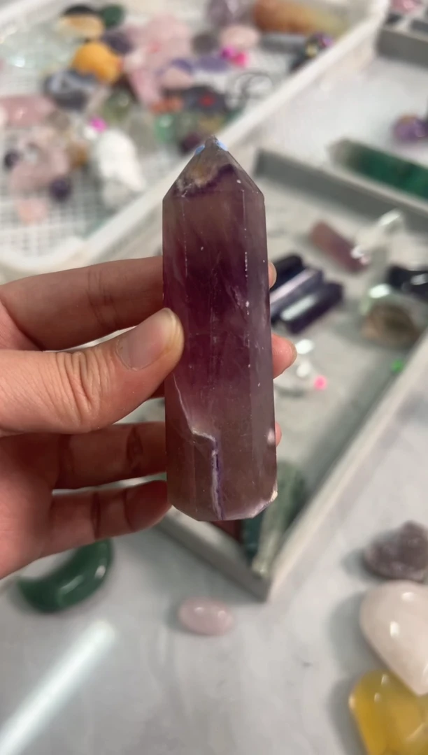 未镶嵌珠宝奇石萤石M922