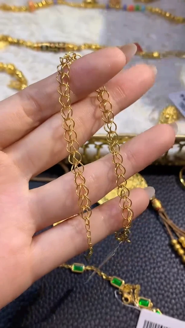 定制足金手链A41
