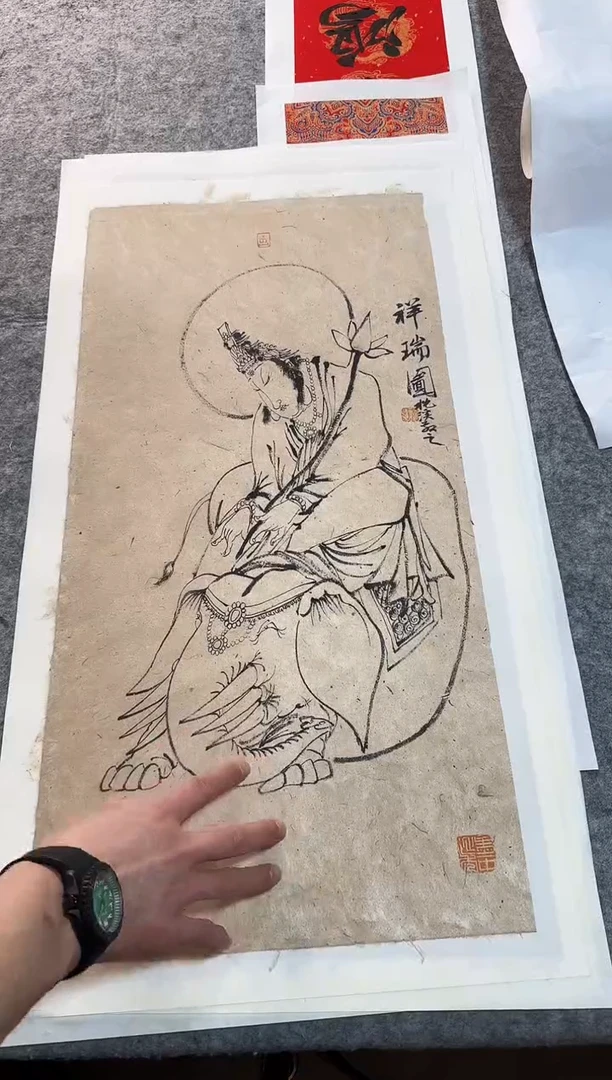 国画枕溪老师精品现货