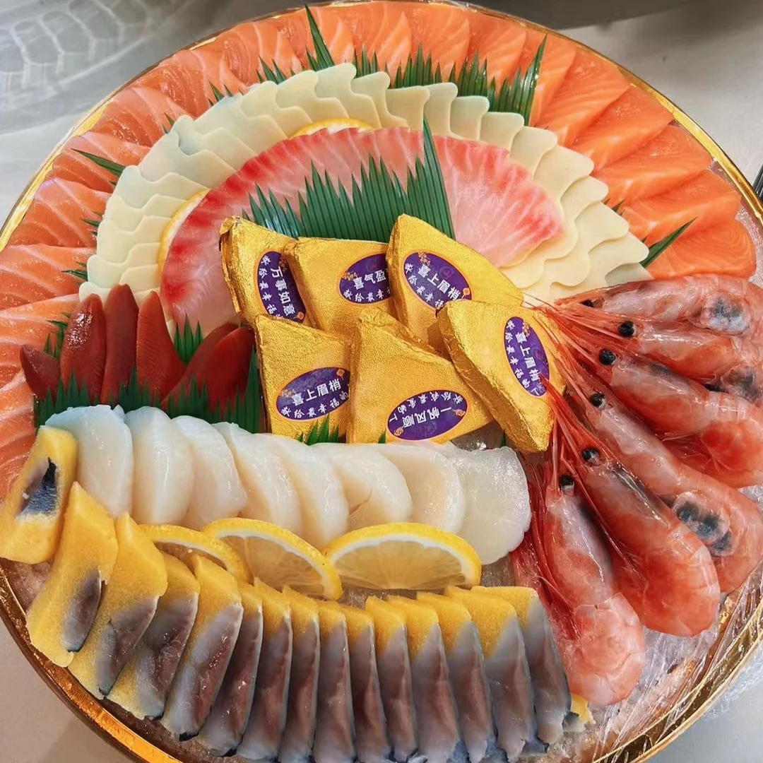 【刺身自选】三文鱼，甜虾，北极贝，鹅肝自选