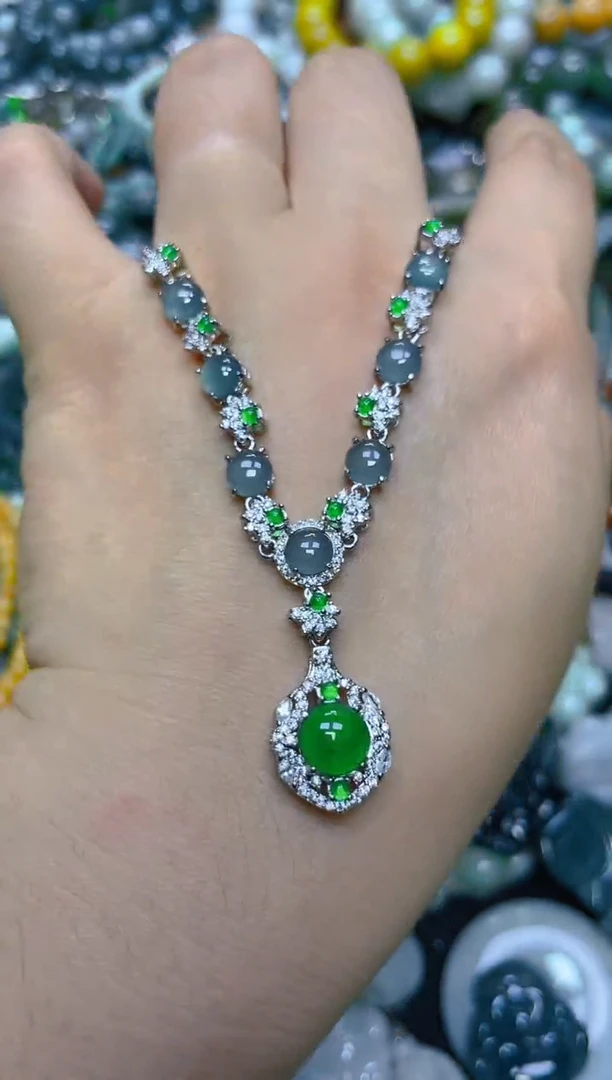 颈饰未镶嵌翡翠多样性择优发货