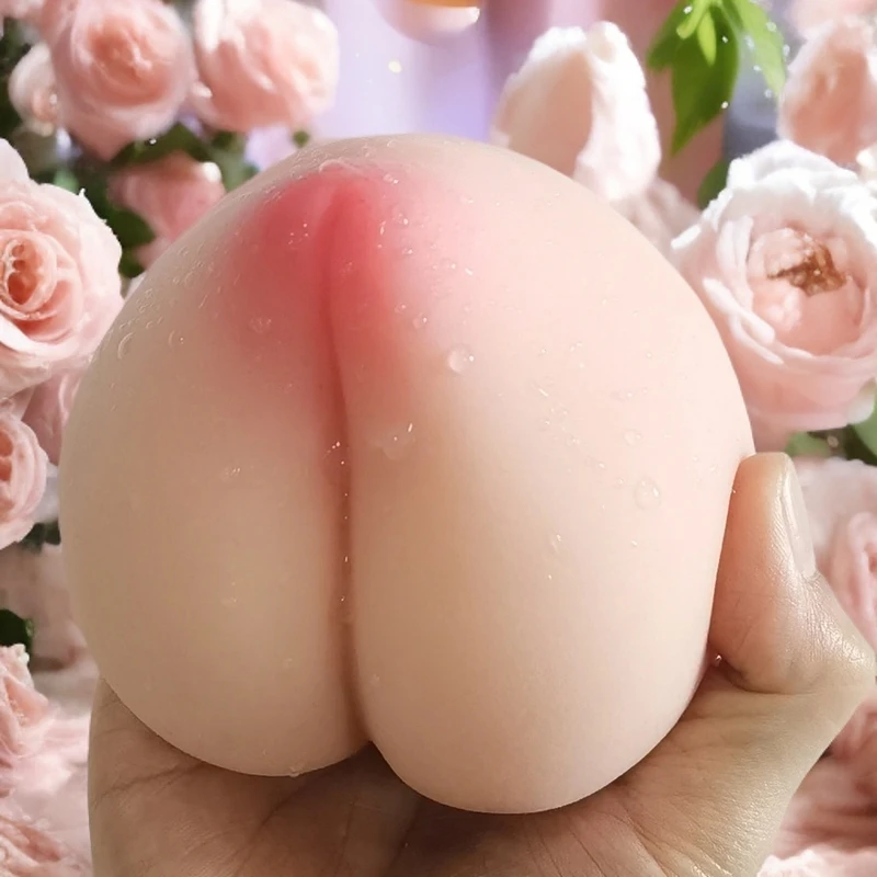 慢回弹捏捏乐网红解压水蜜桃捏捏乐创意减压神器创意减压玩具1