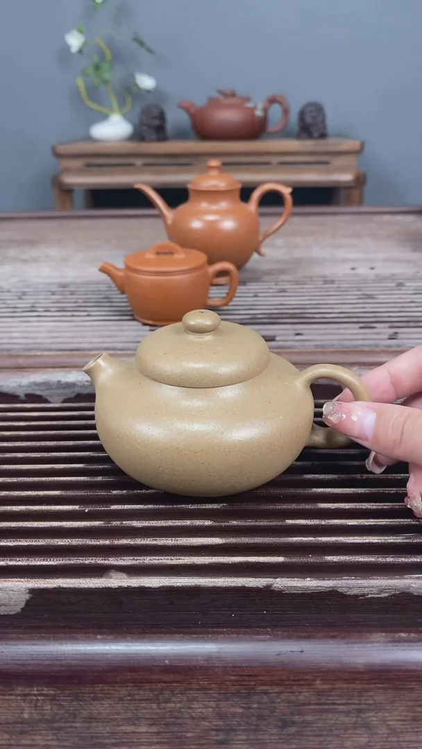 茶壶紫砂文旦180全手工