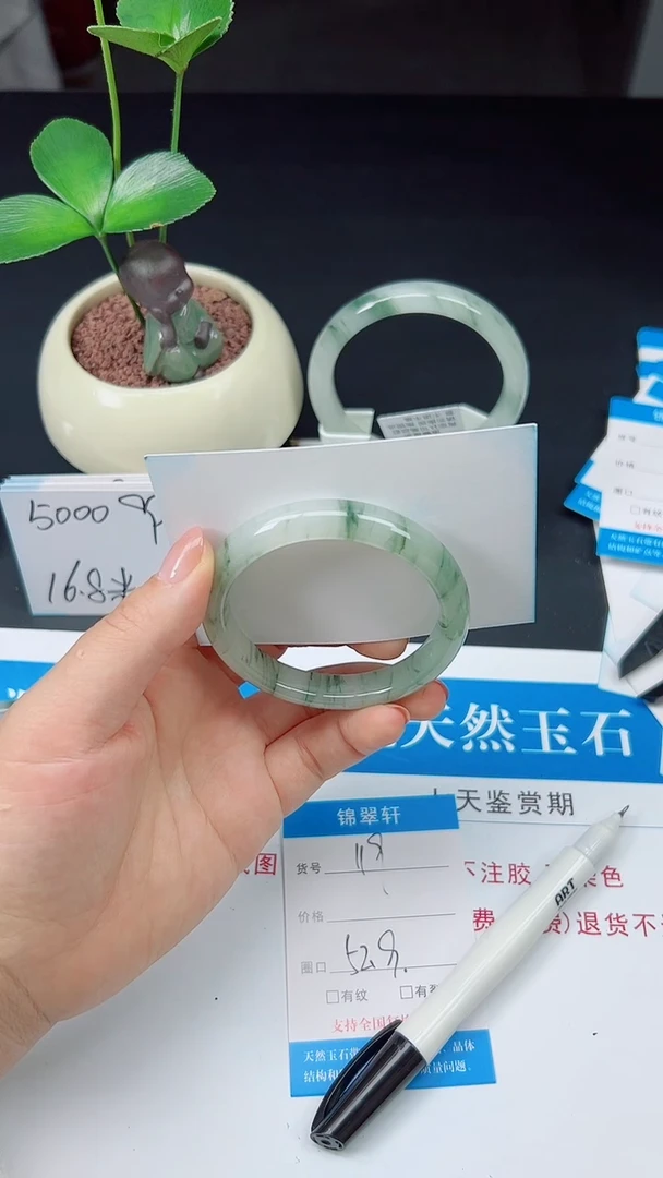 未镶嵌手镯石英质玉119-