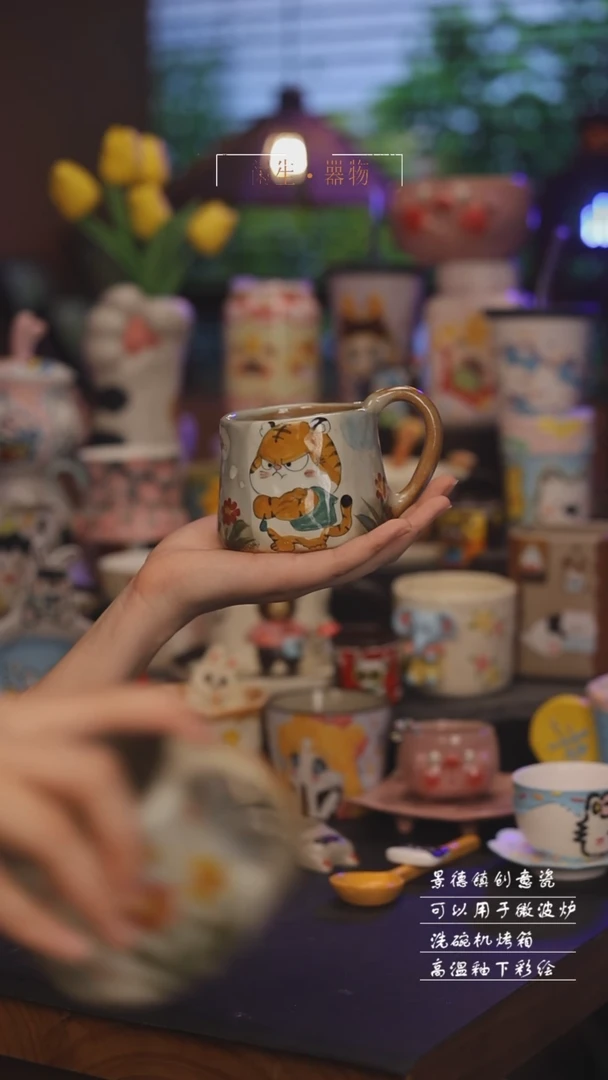 景德镇可爱设计师款陶瓷