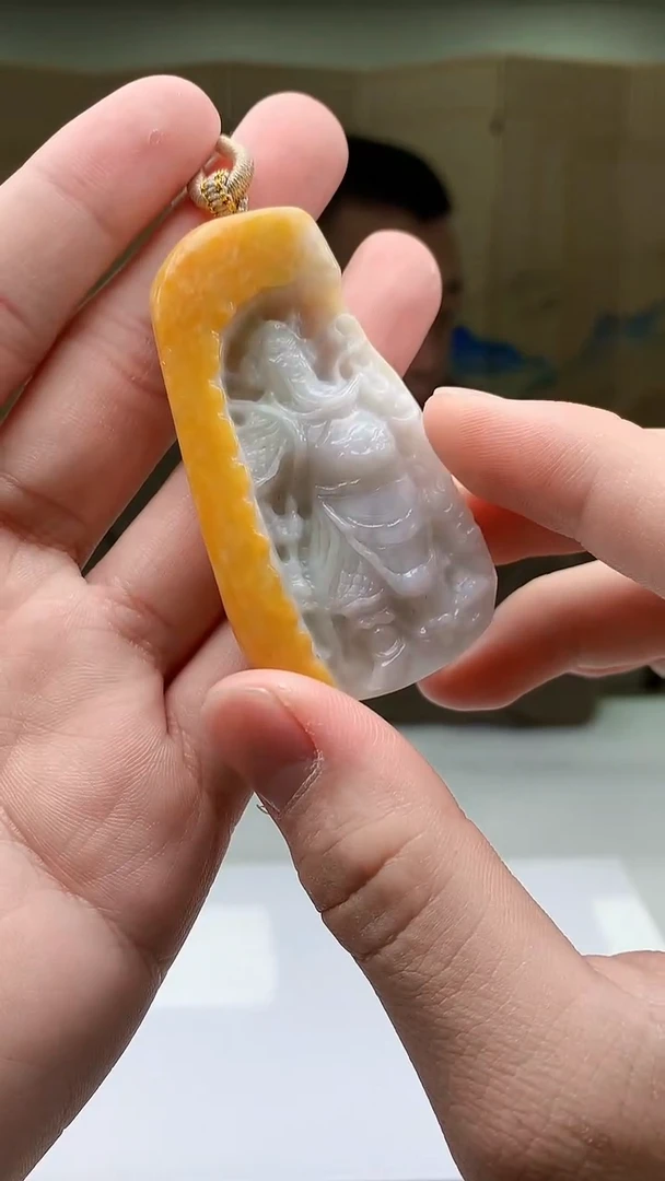 【闪购商品】翡翠颈饰未镶嵌4812bb-jj挂件4