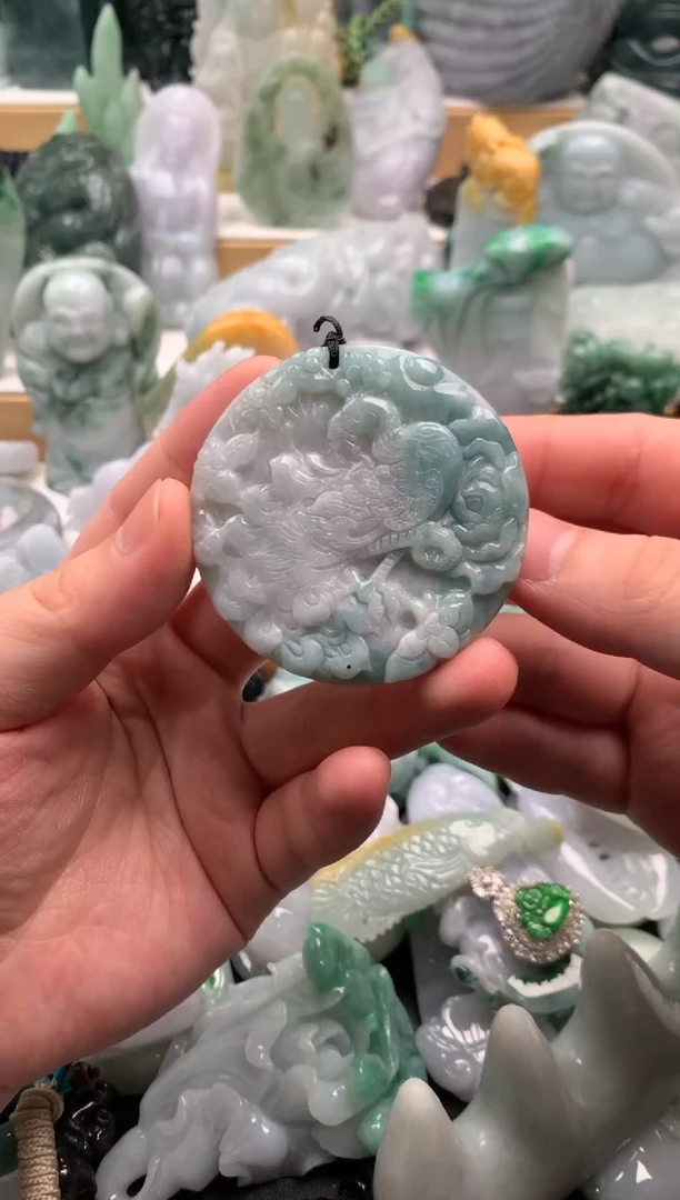 吊坠(不含链)未镶嵌翡翠1