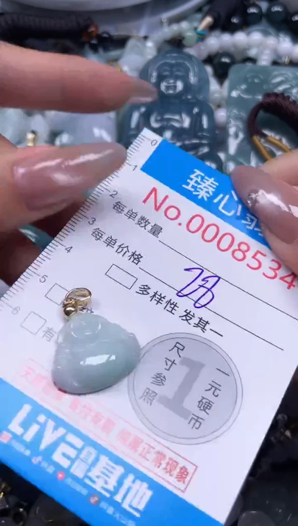 颈饰未镶嵌翡翠8534