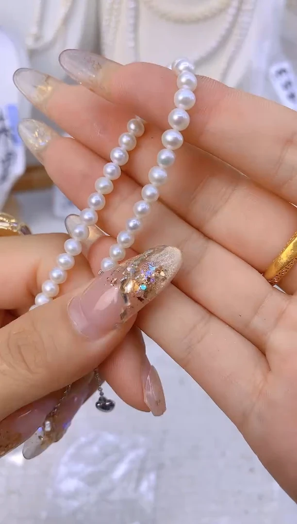 颈饰未镶嵌淡水珍珠401