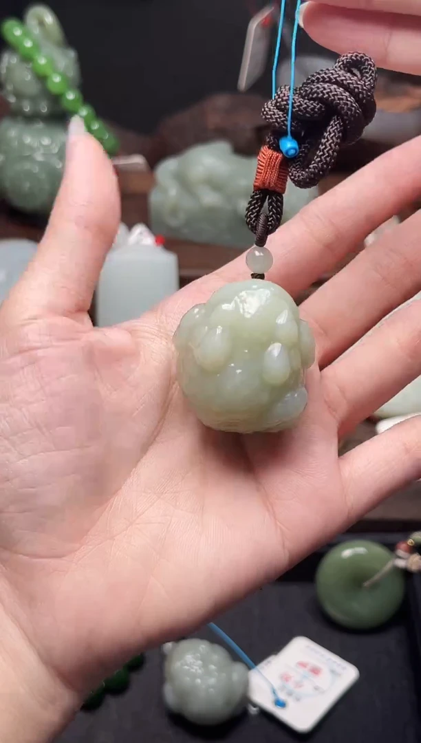 和田玉未镶嵌把件且末迪克兰 金蟾9006398