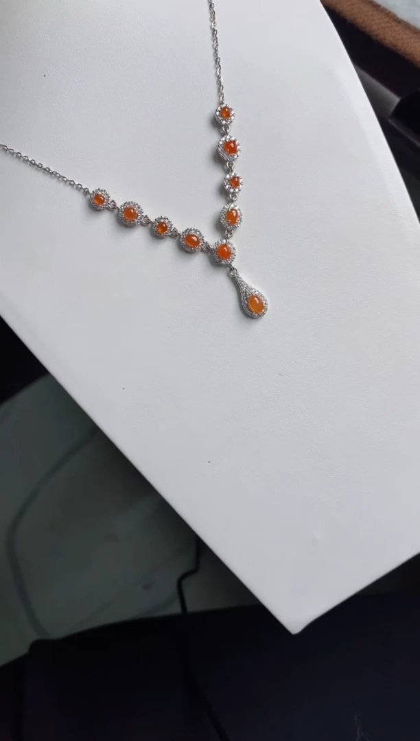 银S925镶嵌戒指翡翠天然A货翡翠