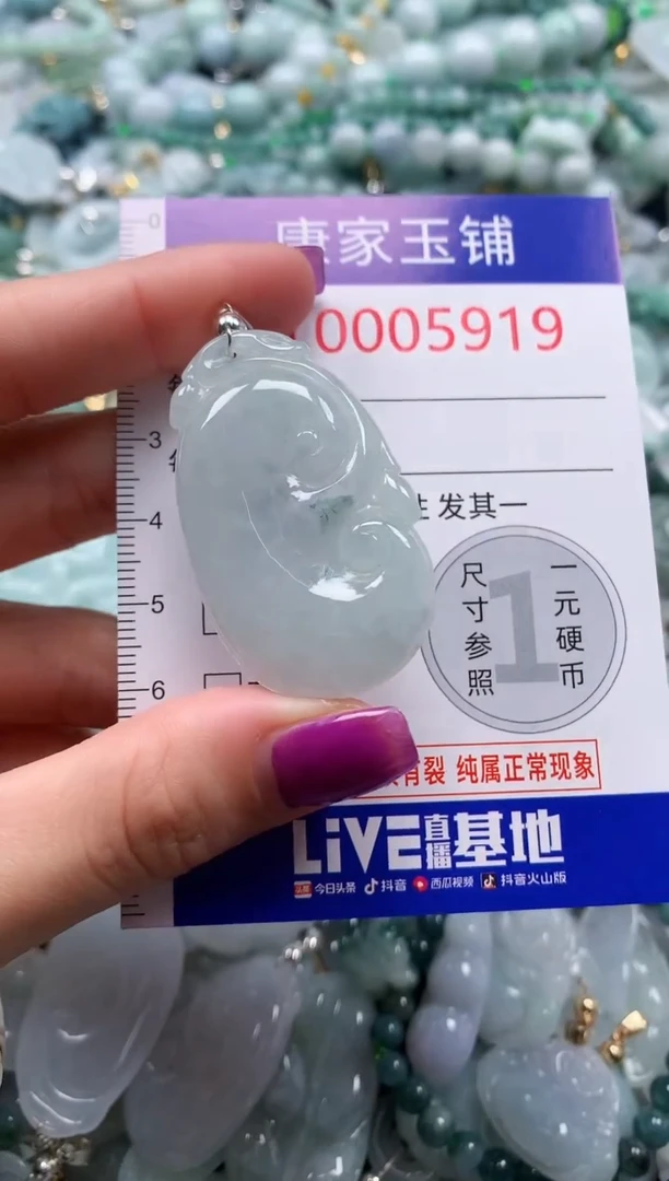 颈饰未镶嵌翡翠5919
