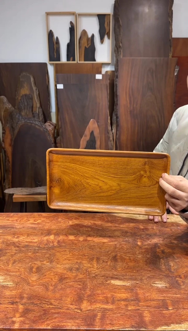 柚木尺寸33*18*2.5编号383