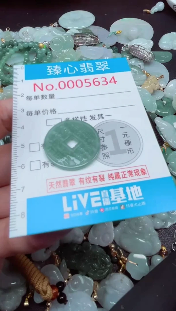 颈饰未镶嵌翡翠5634