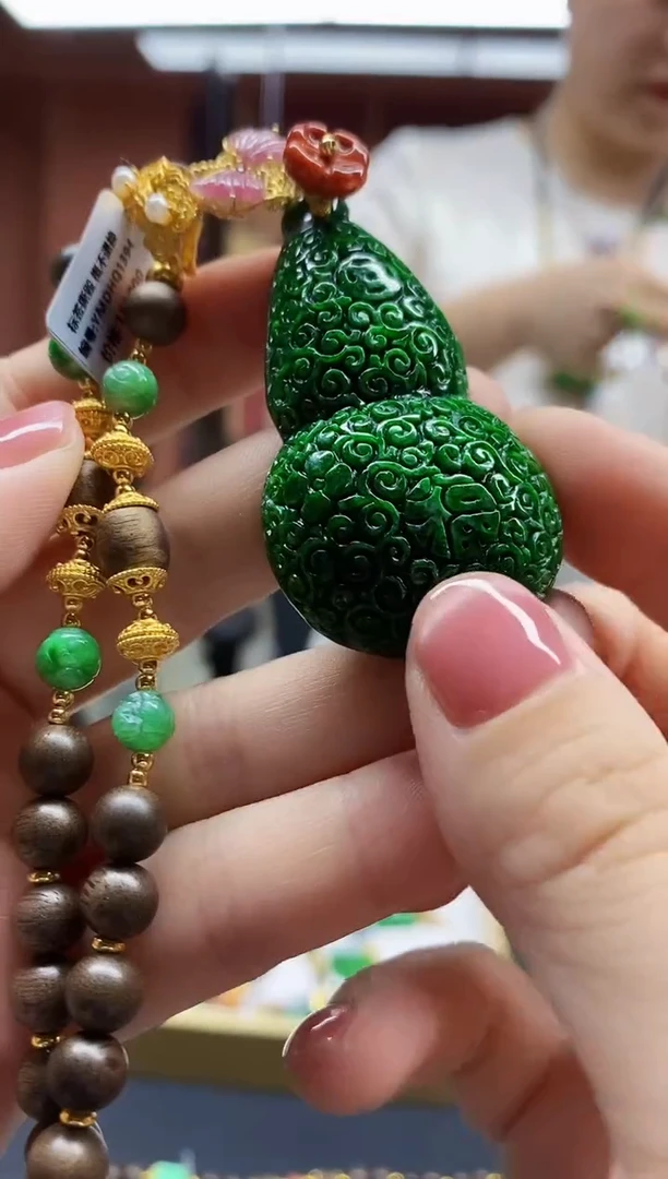 颈饰未镶嵌翡翠翡翠吊坠