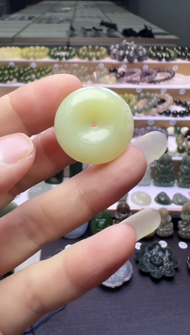 颈饰未镶嵌和田玉136号链接约卡25*7